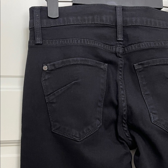 James Jeans Twiggy Black Clean II Jet Black Denim Dry Aged Jeans - Size 28 - Picture 9 of 13